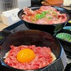 厳選黒毛和牛焼肉 雅火 - 和牛ユッケまぶし＆和牛リブロースまぶし