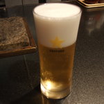 生ビール（サッポロ黒ラベル）