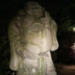 古無門 - 正門を入ると、布袋様がお出迎え