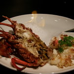 燔 - 活伊勢海老の鉄板焼き