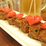 アーンドラ・キッチン - スティックマトン
      （一口サイズのマトンのタンドール焼き）　1090円
      