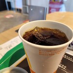 マクドナルド - アイスコーヒーS(100円)です。