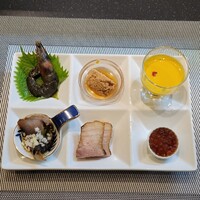 豊栄 - 前菜６種