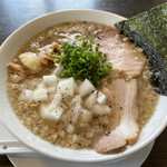 Saitora - 限定麺「豚背脂そば」醤油味