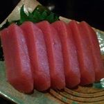 庄司 - まぐろ刺身（赤身）９００円