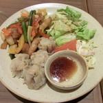 しゃぶしゃぶ SUMIKA - 酢豚＆えびシューマイ