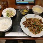 Sousaku Ajian Kohaku - レバニラ炒め定食