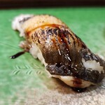 てっちゃん寿司 - 穴子握り。