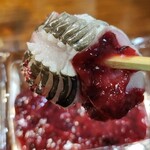 てっちゃん寿司 - 穴子酢の物