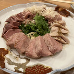 新小屋 美浜店 - スペシャル酢モツ（タン・ヒレ・ハツ・ガツ）大　1,540円