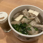 新小屋 - 塩もつ煮込み　550円