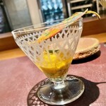 アカ - 2022.10.  雲丹と瓜のガスパチョ