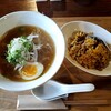 ぴかいちこみち - あわじ玉ねぎラーメン＋焼飯小セット