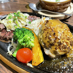 Ｇｒｉｌｌマッシュ - ステーキコンボ 1,650円