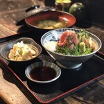 鮪たたき丼御膳