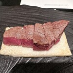 近江亭 - ロースとヒレの食べ比べ