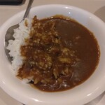 味美亭 - 半カレー