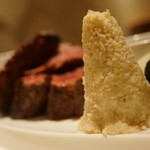 裏参道牛肉店 - 山（盛り）わさび