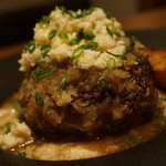 裏参道牛肉店 - ハンバーグ！