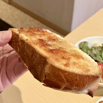 Cafe su-su - トーストブランチ480円、煉蔵さんイチゴジャム塗れました。