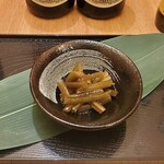 葉ワサビ醤油漬け