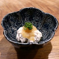 天一坊 - 『鱈白子、おろしポン酢』