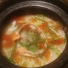 肉割烹むつの式 - ズワイガニの土鍋御飯
