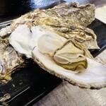 うまうま - 初物！蒸し牡蠣いただき