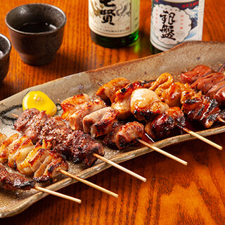 Our signature Yakitori is carefully skewered and grilled until juicy.