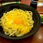 あんぷく - 釜玉うどん