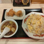 188338424 - 炒飯＆から揚げ¥820