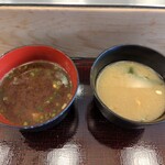 赤坂 鮨兆 - あら汁と味噌汁