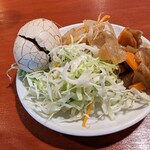 香福味坊 - セルフ盛りのお野菜達