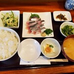 Yamaguchi - いわし刺身定食