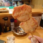 三吉橋フライ屋 - 紅生姜フライ