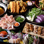 ごきげん酒場 ひょっとこ - 飲放題2時間半付きの大満足!!「ひょっとこフルコース」