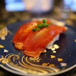 廻鮮寿司 すし松 - 漬けマグロ