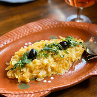 干しタラとじゃがいもの卵炒め