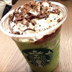 スターバックス コーヒー - チョコレートブラウニー抹茶クリームフラペチーノ