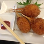 桂花 - 蟹爪の揚げ物。