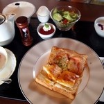 よつば珈琲 - ムッシュ＆マダム セット（モーニング）