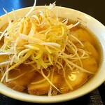 Aidukitakata ramen bannaiko boshi - ねぎ焼豚ラーメン　1150円