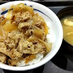 Matsuya - 牛めし並盛り380円