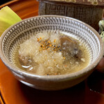 よし町 - あみたけみぞれ和え！なんかうめーきのこ！