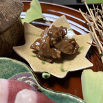 よし町 - あけび味噌ほろ苦でうめー！