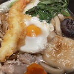 Aiya - 鍋焼きうどん、アップ