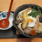 藍屋 - 料理写真:鍋焼きうどん