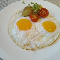 インターコンチネンタルホテル大阪 - 目玉焼きの焼き方も選びます