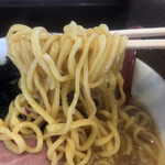 背脂中華そば くろ澤 - 麺