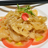 全聚徳 新宿店 - クラゲの冷菜
